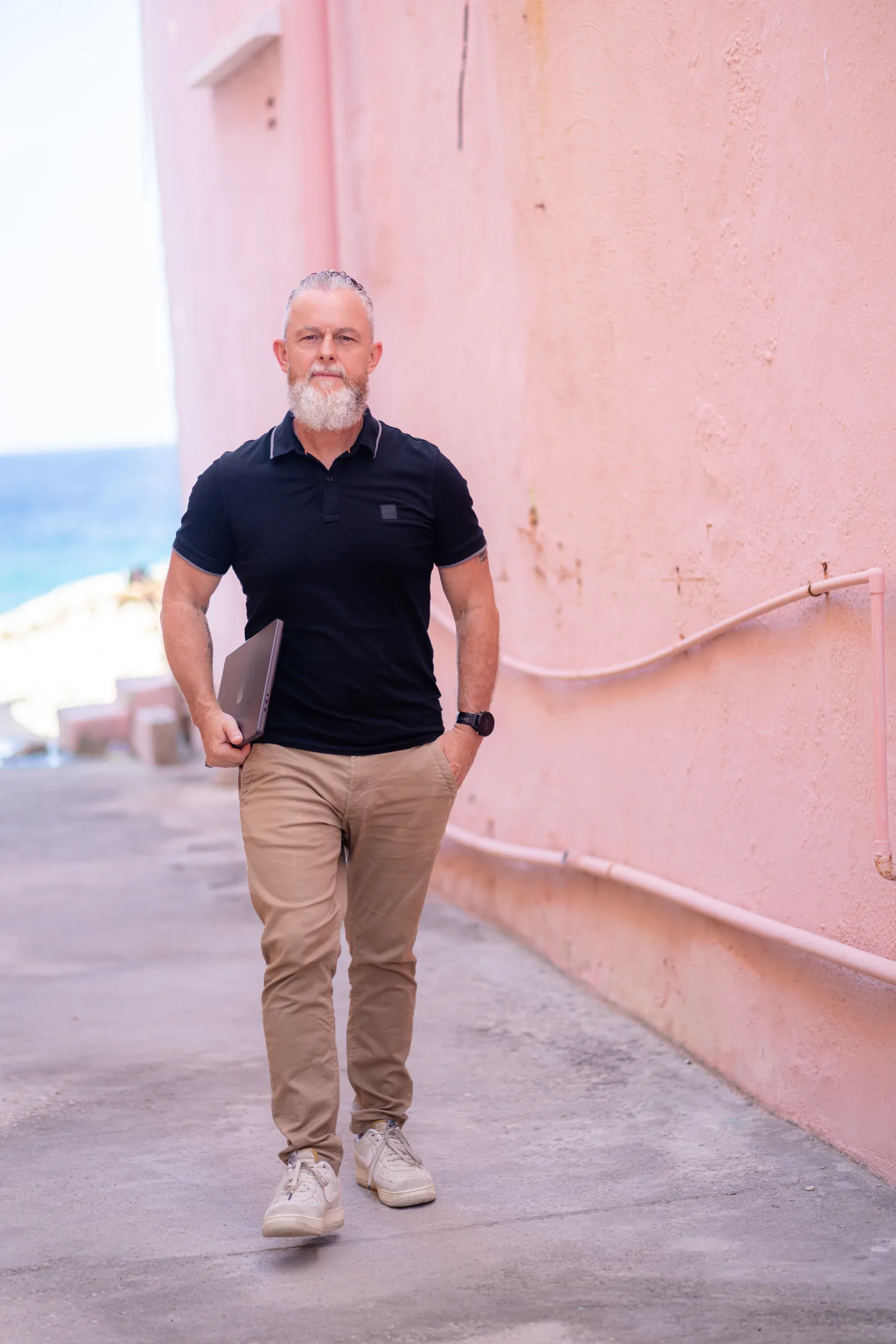 Raymond onderweg op Curaçao